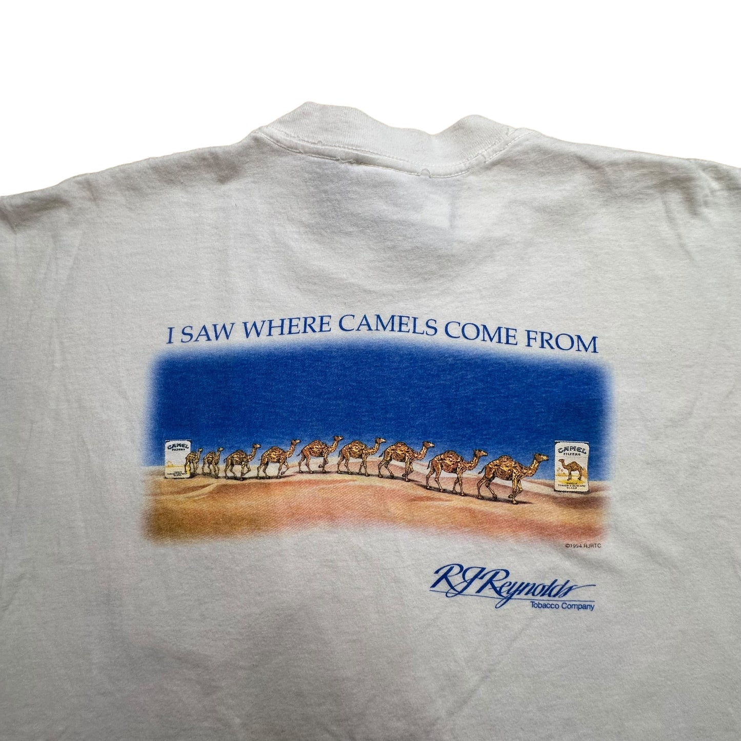 1994 Camel Cigarettes Origins T-Shirt Sz XL (A4624)