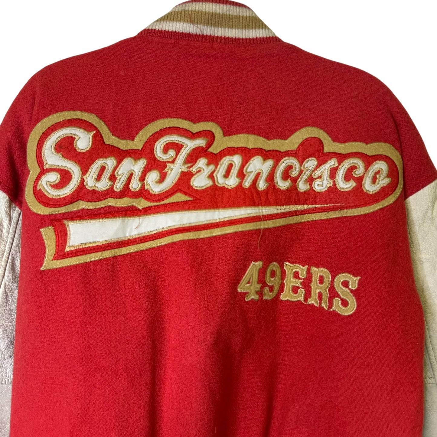 90s San Francisco 49ers NFL Letterman Jacket