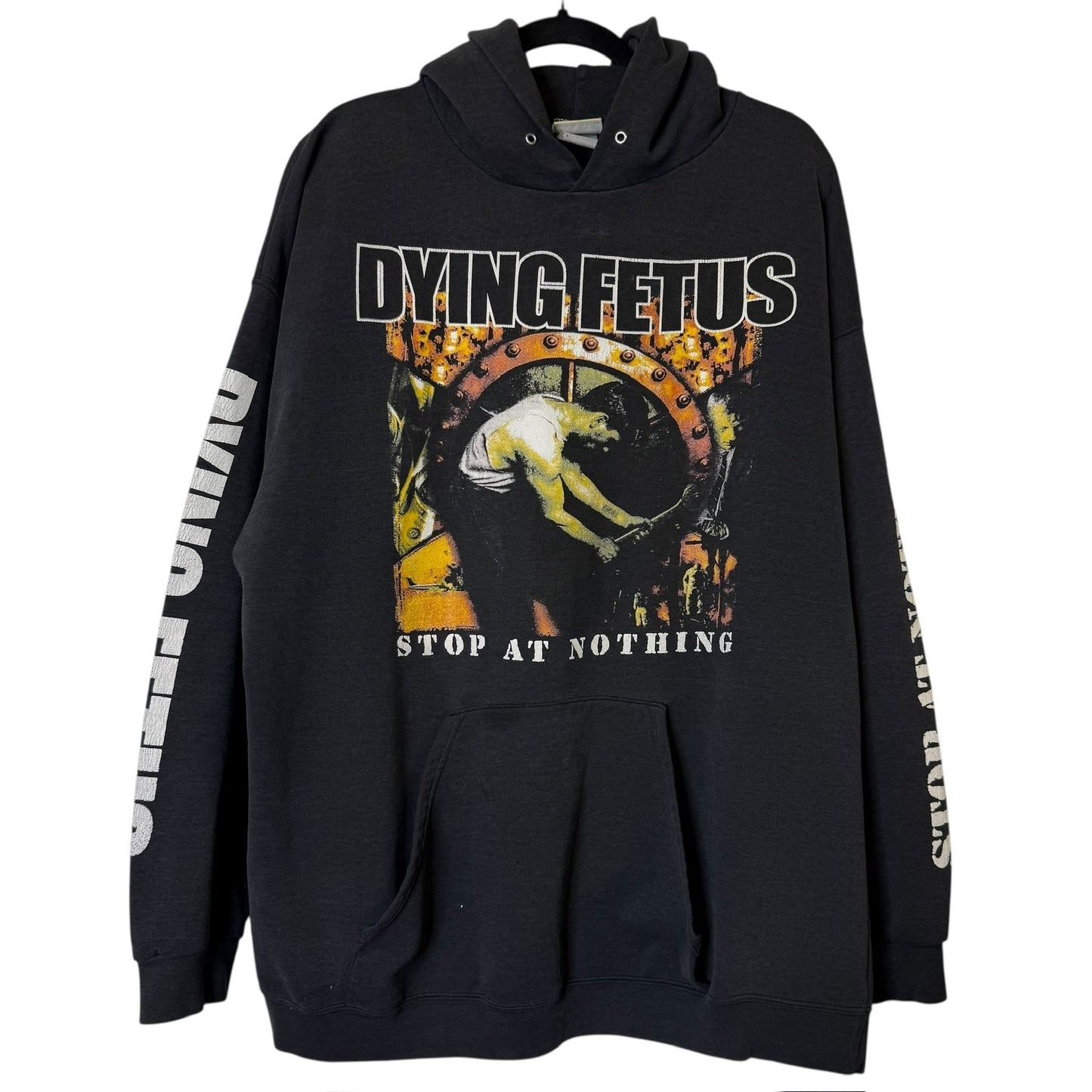 2003 Dying Fetus One Shot One Kill Hoodie Sz XL