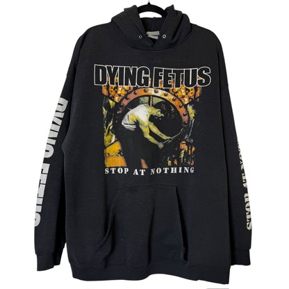 2003 Dying Fetus One Shot One Kill Hoodie Sz XL