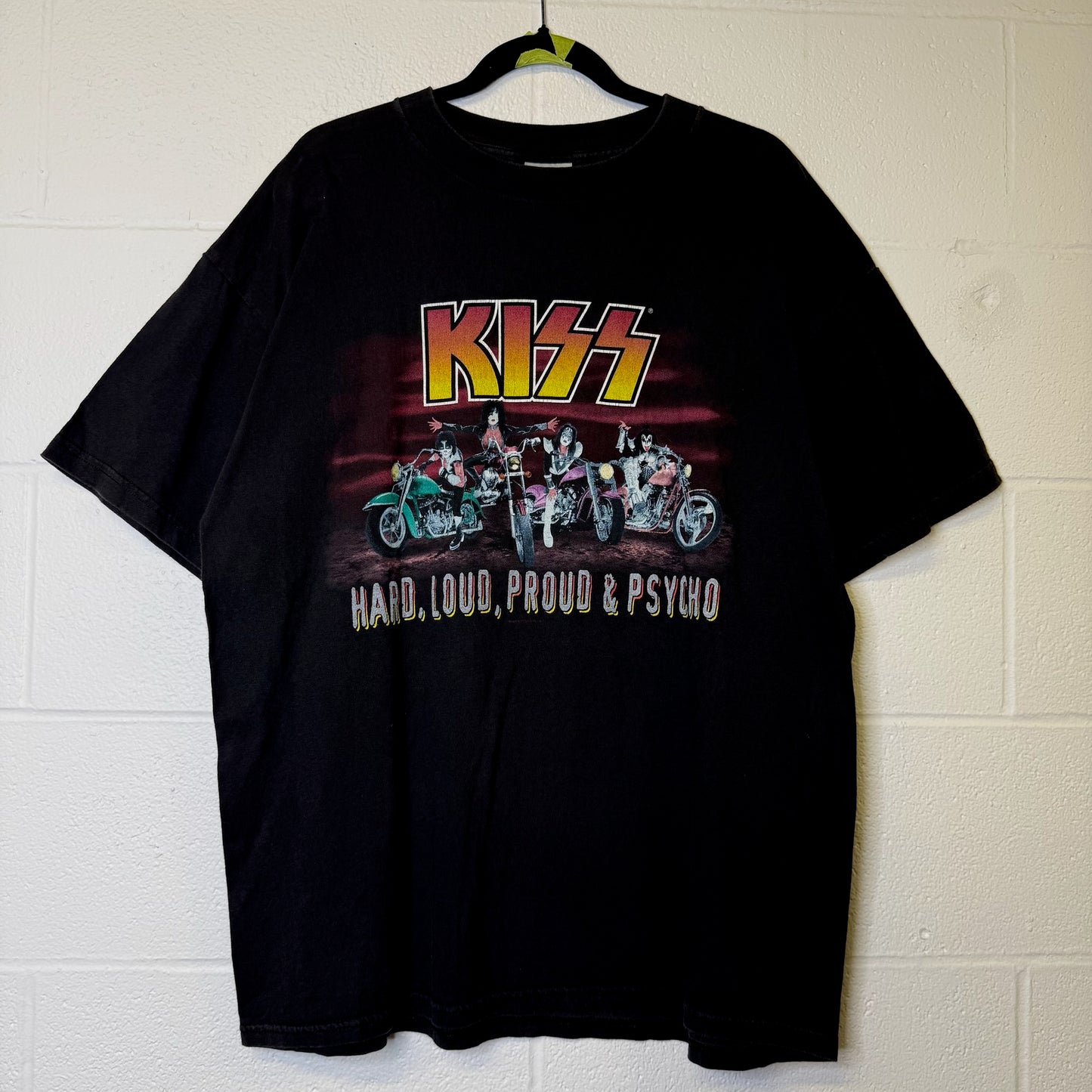 90's KISS Proud & Psycho Tour T-Shirt Sz XL (B1724)