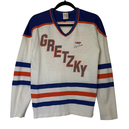 80s Wayne Gretzky Bic Hockey NHL Jersey Sz M