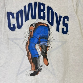 90's Dallas Cowboys Nutmeg Breakthrough T-Shirt Sz XL (B2072)