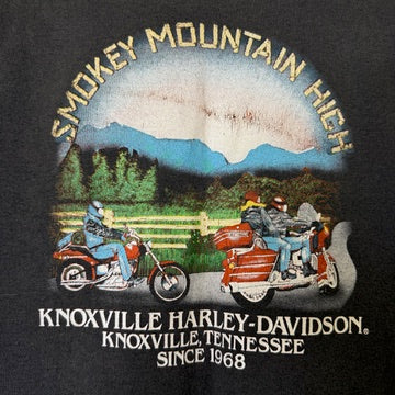 1990 Harley Davidson 3D Emblem T-Shirt Sz M (B608)