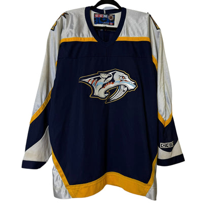 90s Nashville Predators NHL Hockey Jersey Sz XL