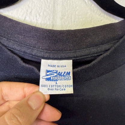 90's Showdown Philadelphia Eagles vs Dallas Cowboys Salem NFL  T-Shirt Sz L (B1606)