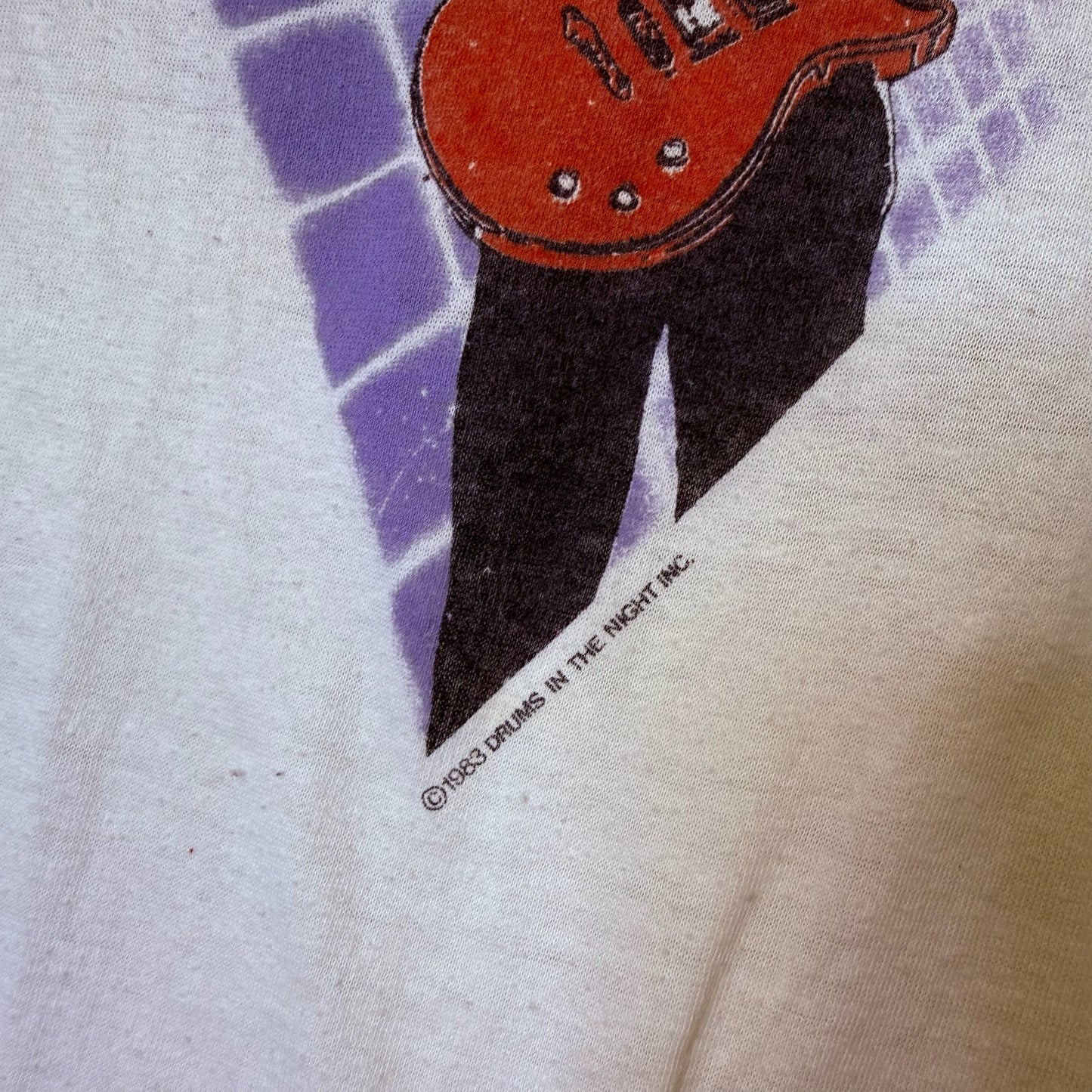 1983 April Wine Power Play Tour T-Shirt Sz M (B2498)