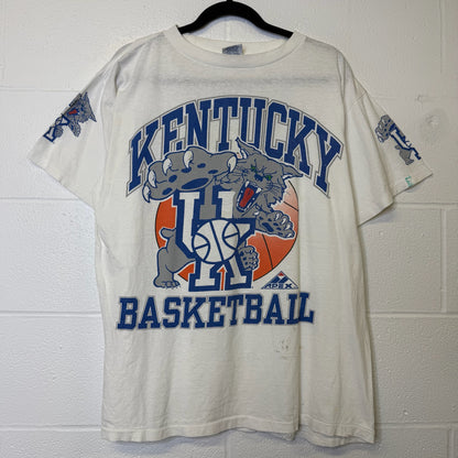90's Kentucky Wildcats NCAA T-Shirt Sz L (B2164)