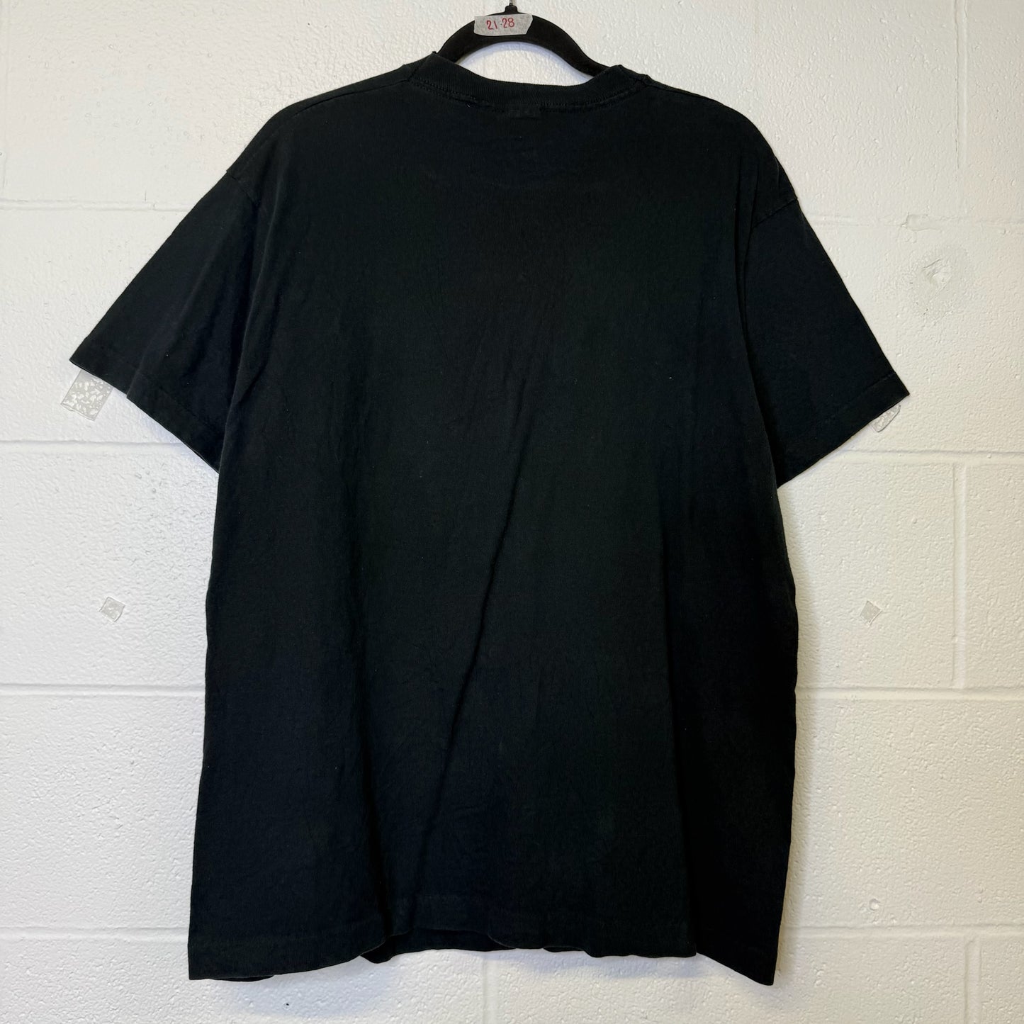 1990 Michigan Spartans NCAA Hockey T-shirt Sz L (B624)