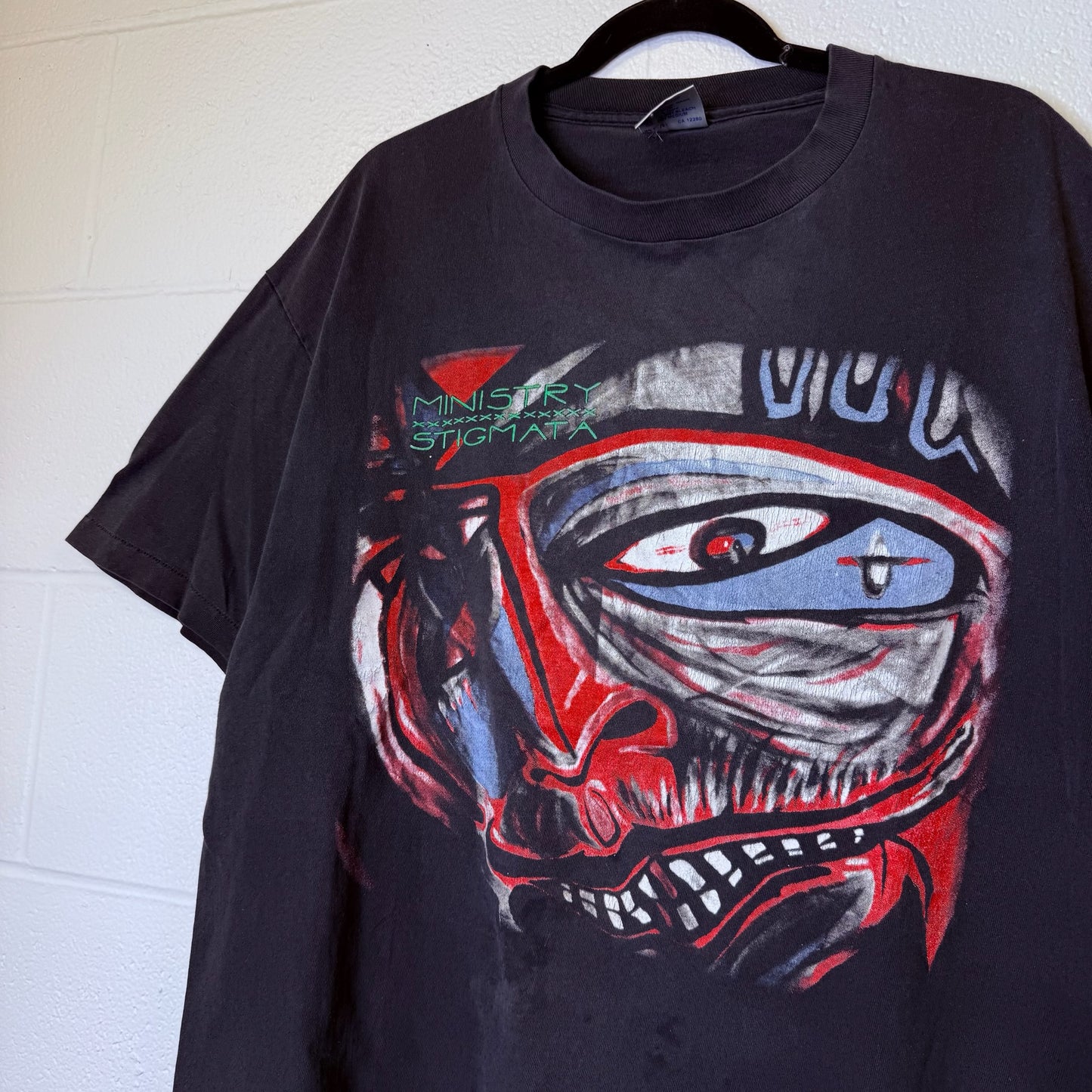 90s Ministry Stigmata Band T-Shirt Sz XL
