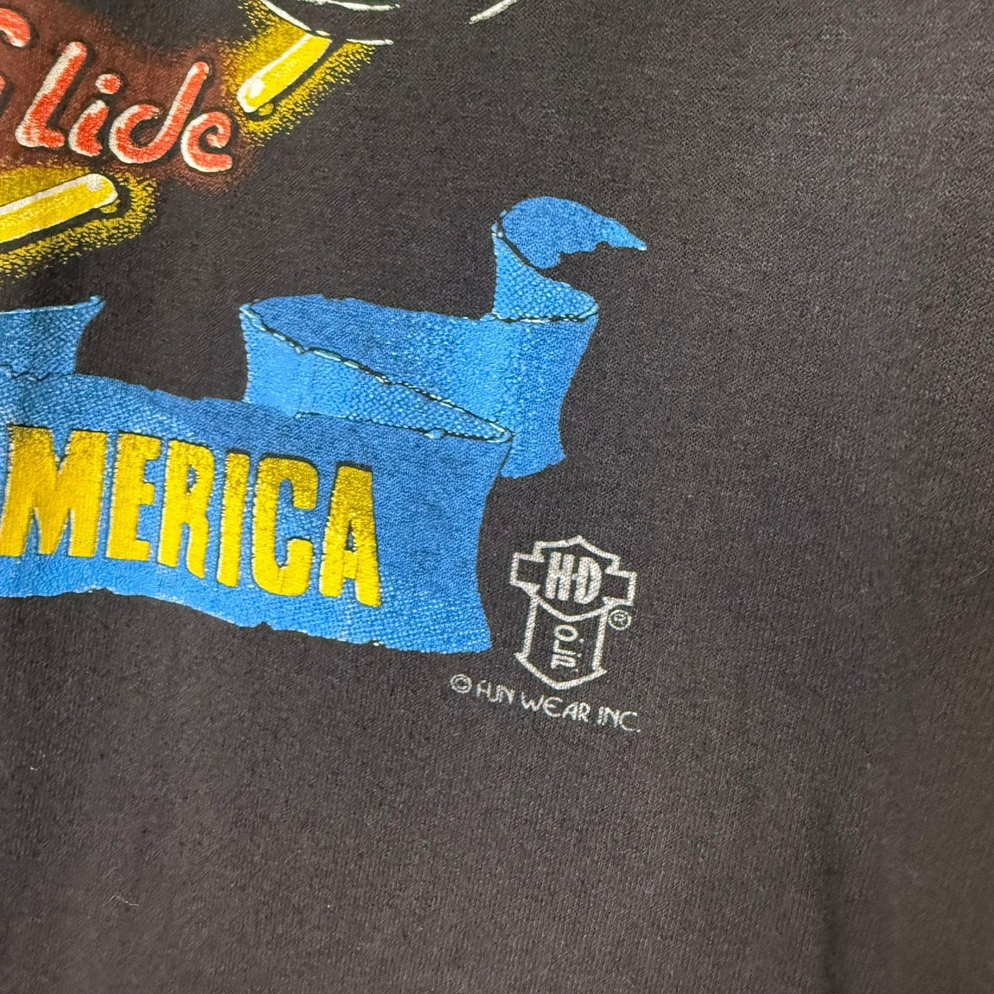 90's Harley Davidson 1952 Duo Style T-shirt Sz M (B603)