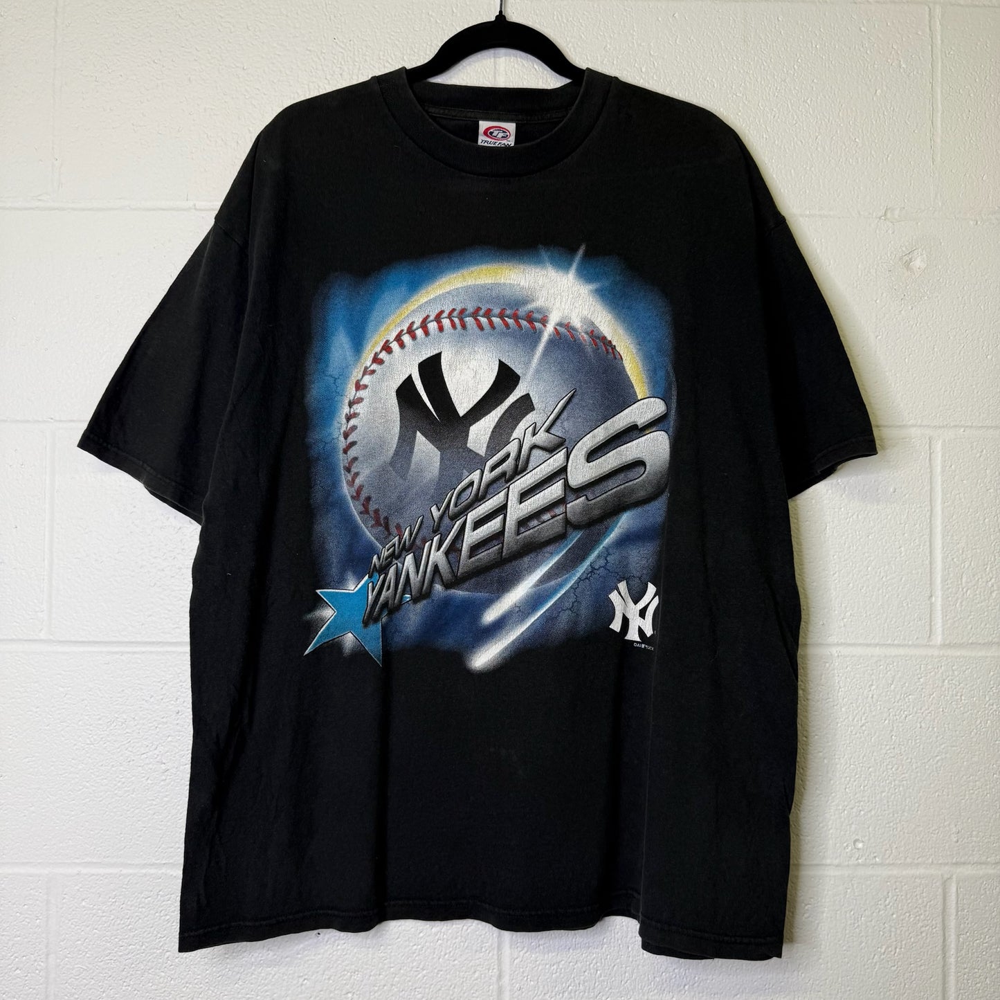 2000 New York Yankees MLB T-shirt Sz XL (B1679)