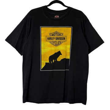 2010 Harley Davidson Yorkton Saskatchewan T-Shirt Sz L (B1397)