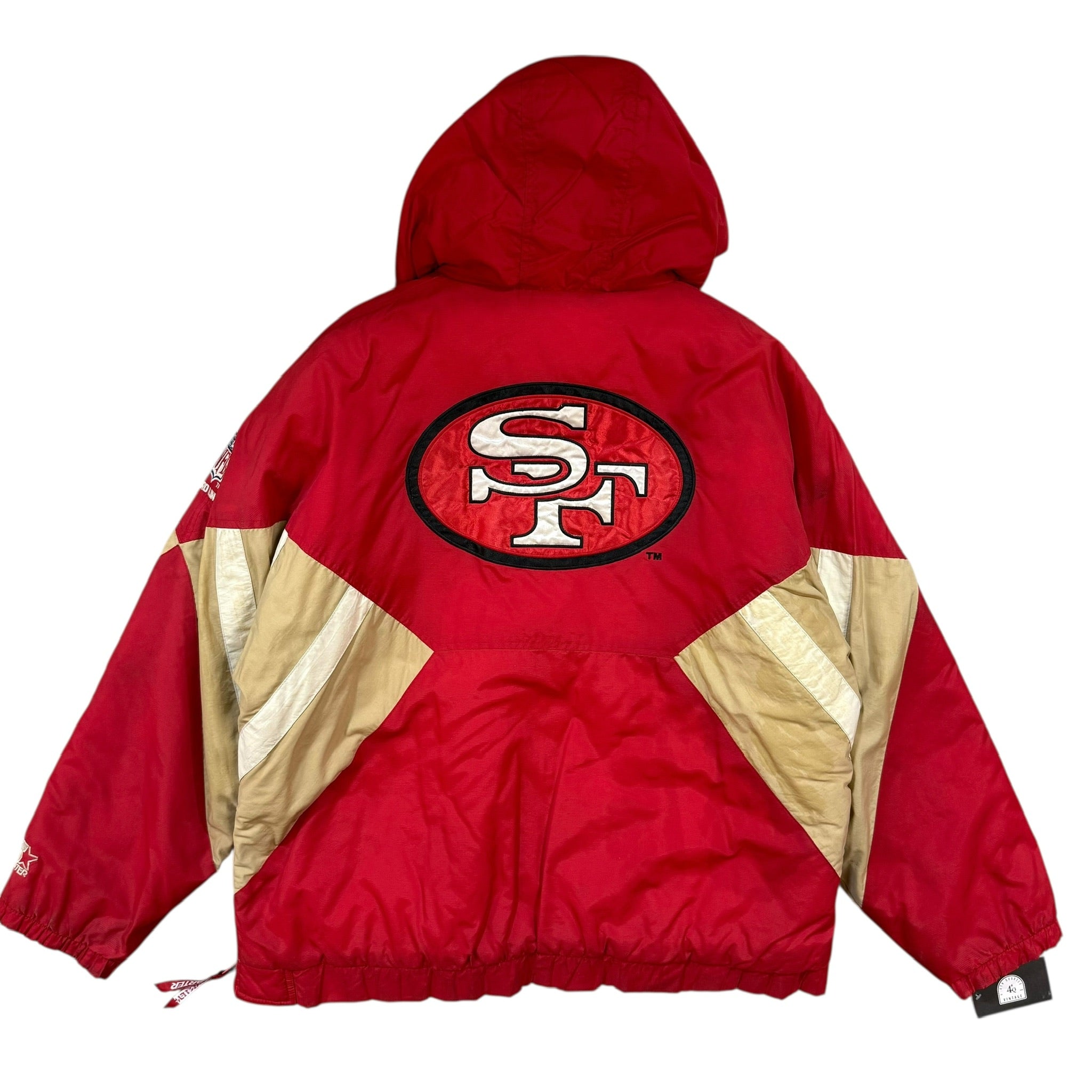 90s San Francisco 49ers NFL Starter Jacket Sz XL – 4th Quarter Vintage