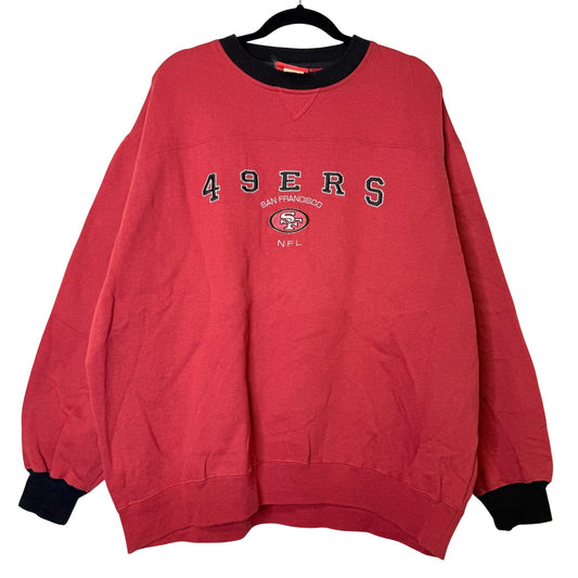 90s San Francisco 49ers NFL Crewneck Sz XL (B2320)