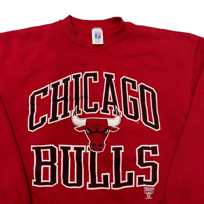 90s Chicago Bulls Crewneck Sz L (A2767)