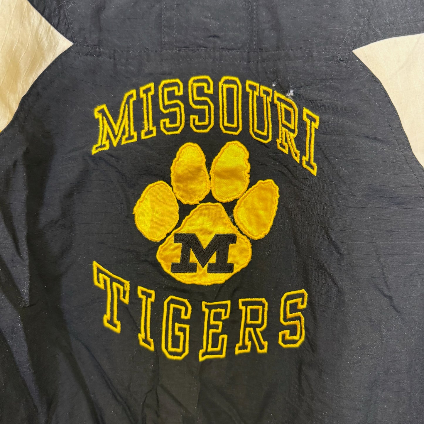 90's Missouri Tigers NCAA Starter Jacket Sz XL (B2985)