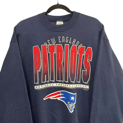 90s New England Patriots Crewneck NFL Sz L (A3490)