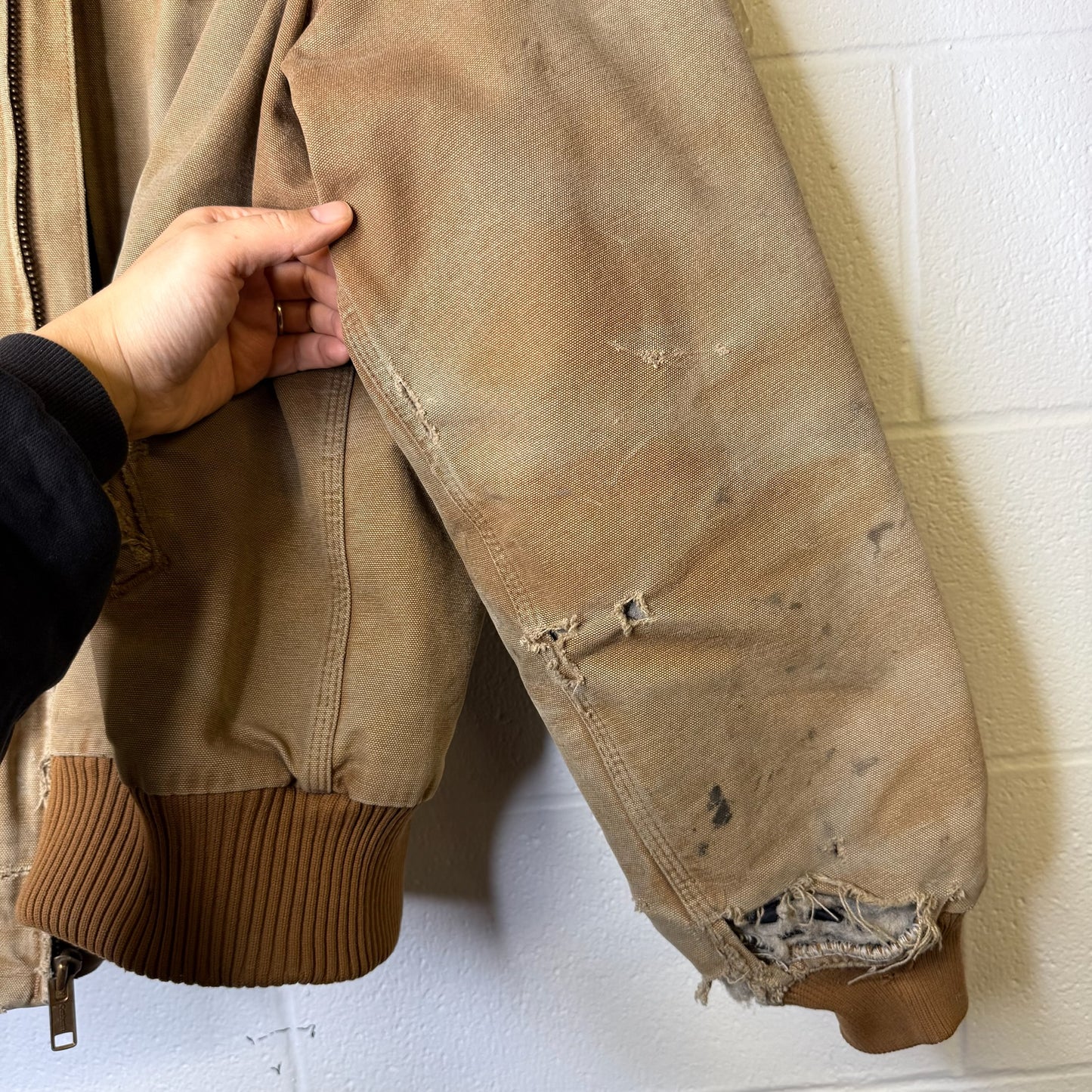 Carhartt Tan Santa Fe Jacket Sz XL (A9752)