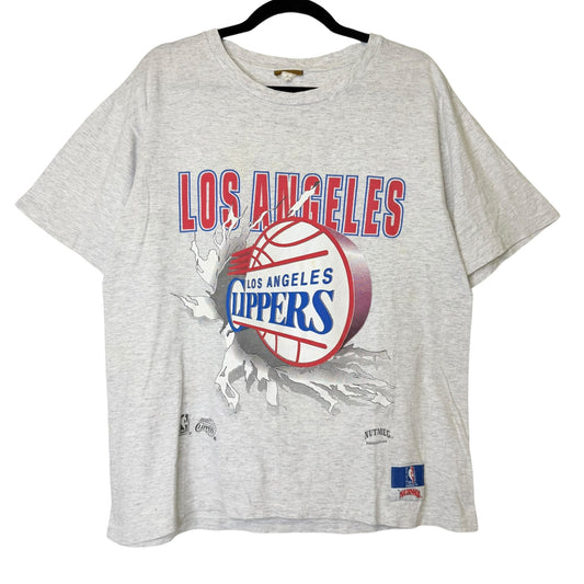 90's Los Angeles Clippers Nutmeg Breakthrough T-Shirt (B2075)