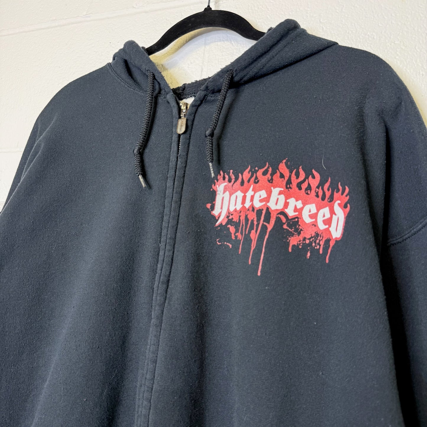 2000s Hatebreed Everyone Bleeds Now Hoodie Sz 2XL (B2237)