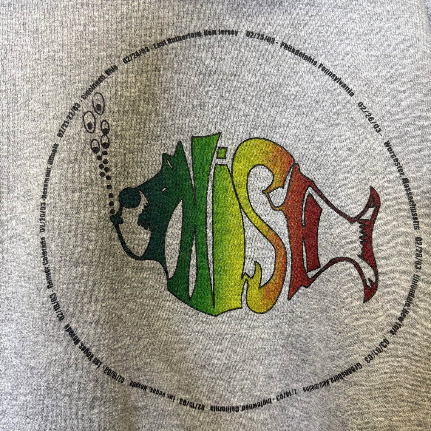 2003 Phish Hoodie Sz XL