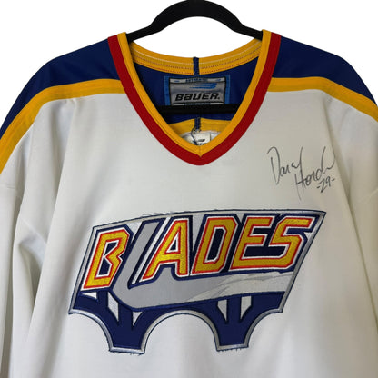 2000s Saskatoon Blades Darcy Hordichuk Hockey Jersey