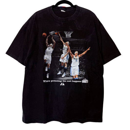90s Denver Nuggets Chris Andersen Majestics T-Shirt (B2537)