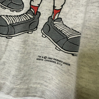 1995 Cleveland Indians MLB T-Shirt Sz L (B669)