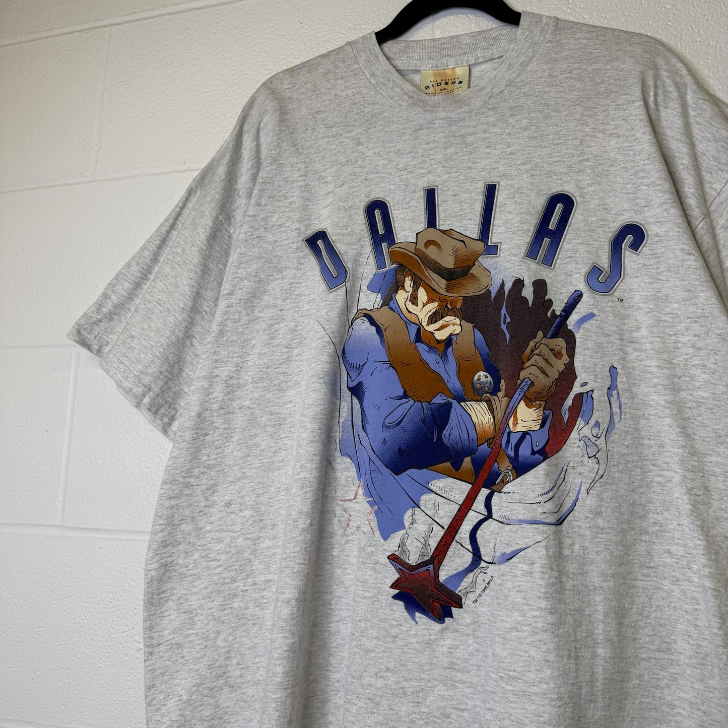 1995 Dallas Cowboys Nutmeg Breakthrough T-Shirt Sz XXL (B1136)