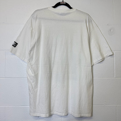 1996 NBA Finals Chicago Bulls Champions T Shirt Sz L (B2205)