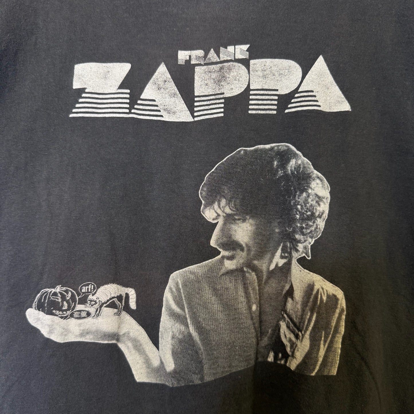 1980 Frank Zappa Barking Pumpkin Tour T-Shirt Sz M (B2282)