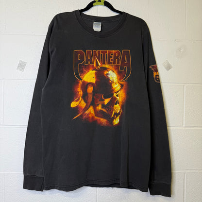 2004 Pantera Long Sleeve T-Shirt Sz L (B1719)