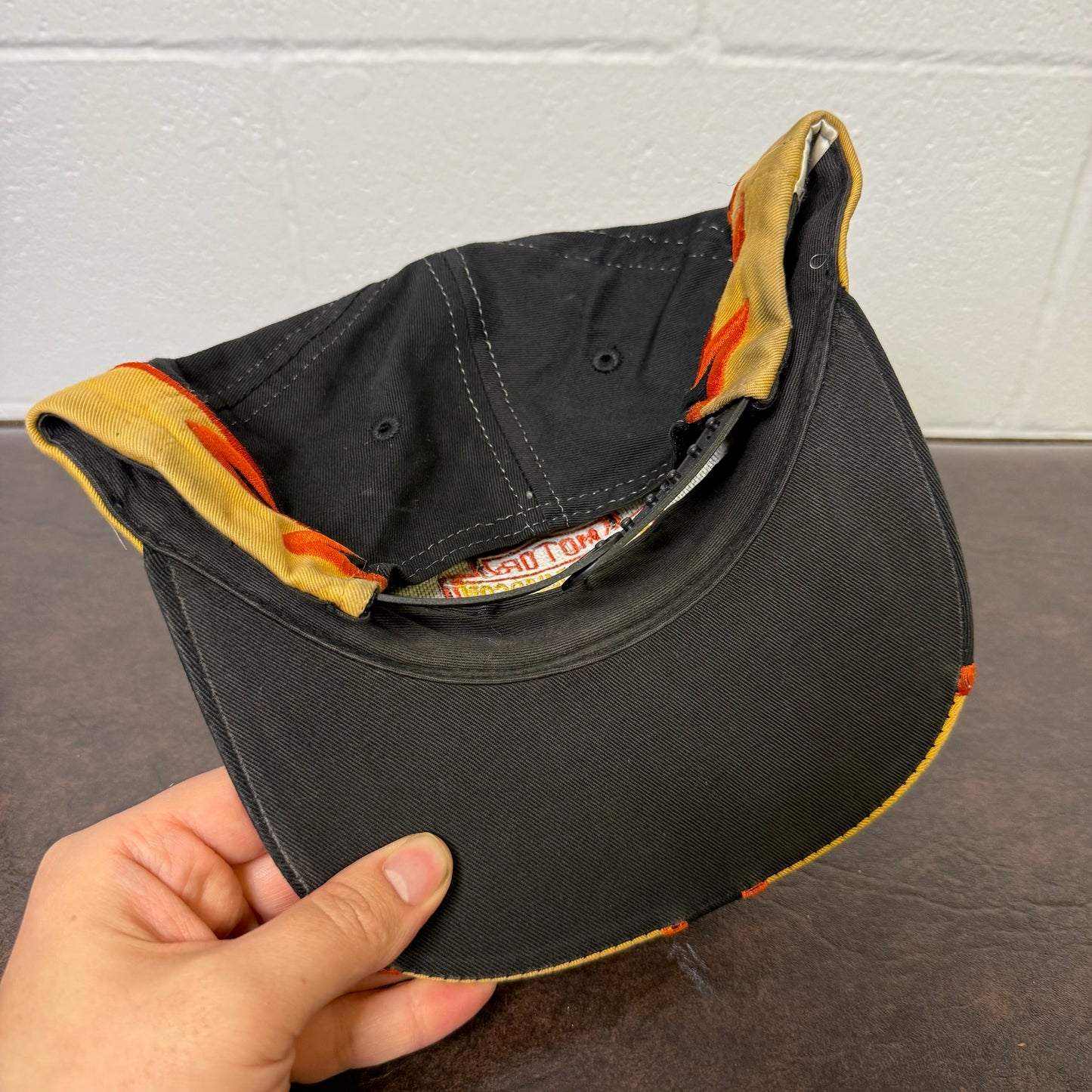 90s Harley Davidson SnapBack Flames Hat