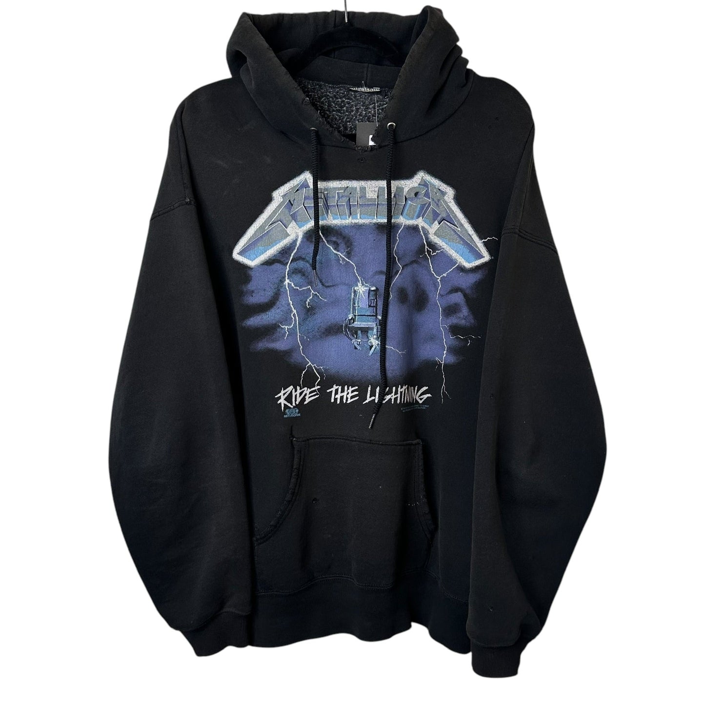 1997 Metallica Ride The Lightning Artimonde BandHoodie Sz L