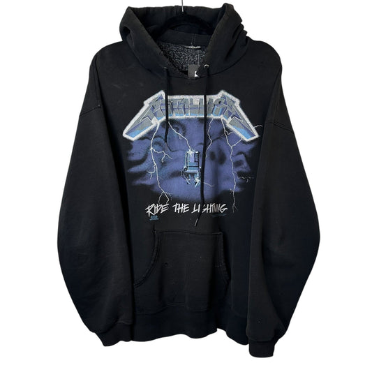 1997 Metallica Ride The Lightning Artimonde BandHoodie Sz L