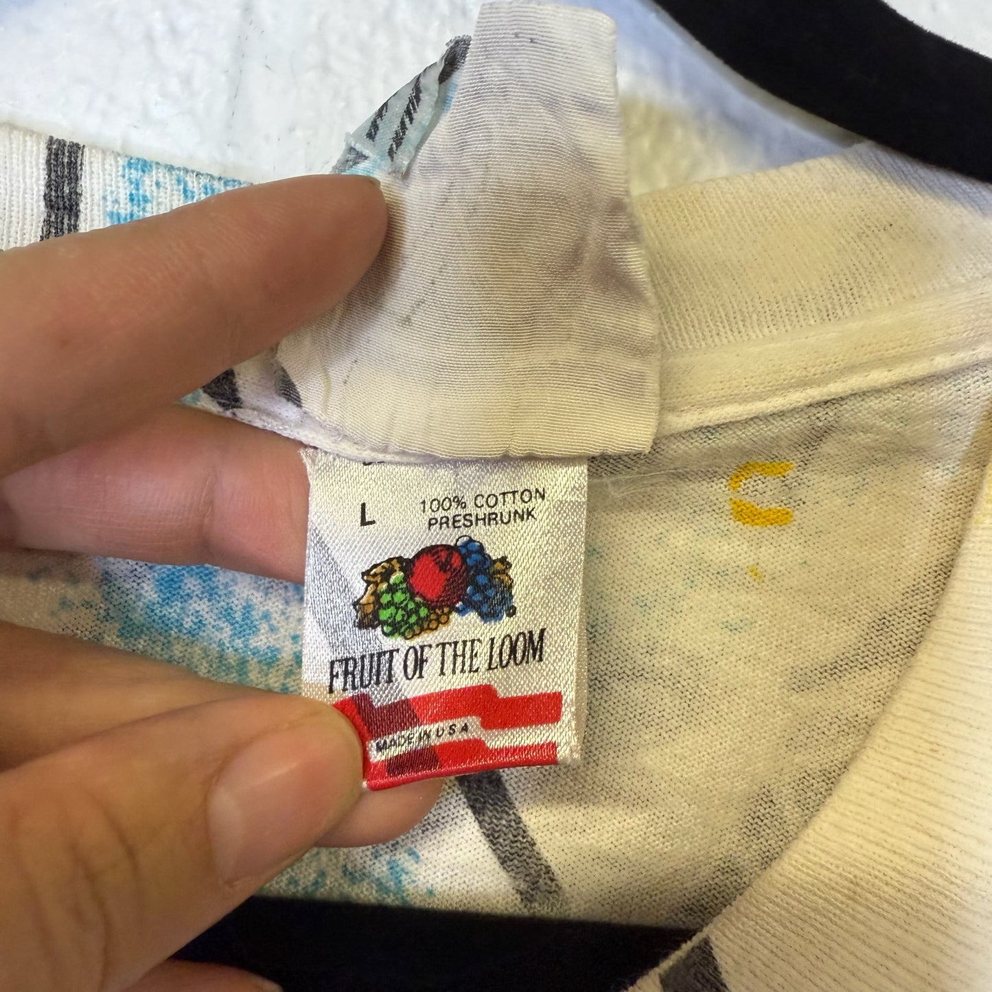 90's Dominique Wilkins Atlanta Hawks NBA Magic Johnson Tees T-Shirt Sz L (B1687)