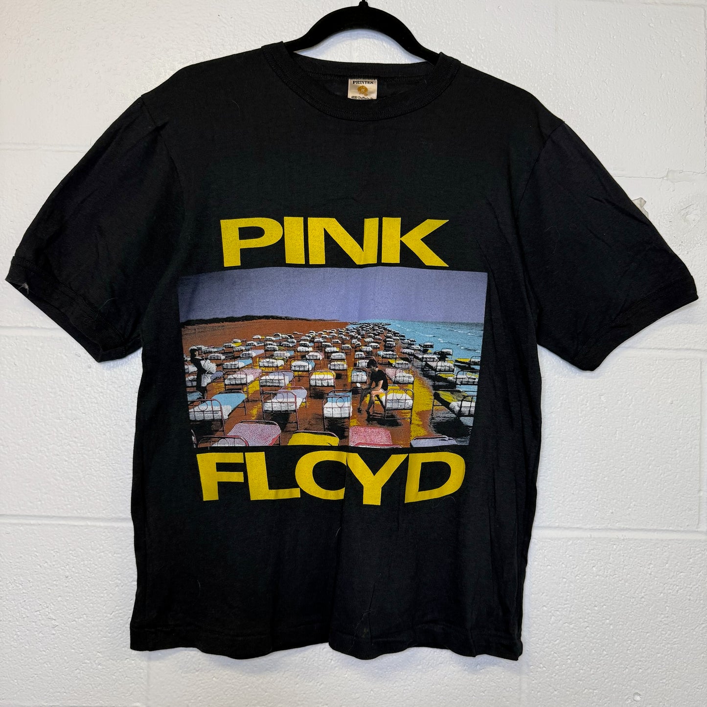 1987 Pink Floyd Band T-Shirt Sz M (B2840)