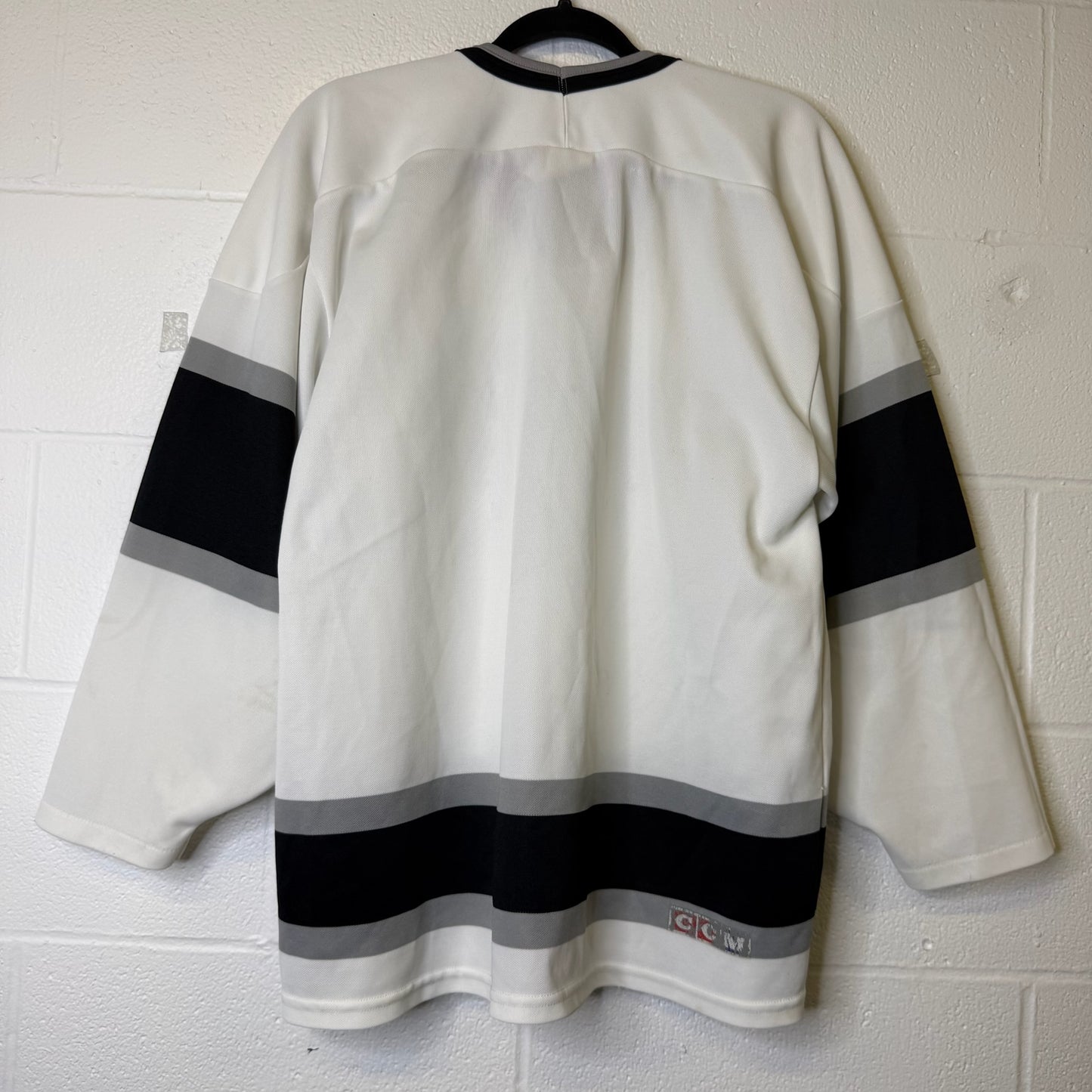 90's Los Angeles LA Kings NHL Hockey Jersey CCM Sz L (B1985)