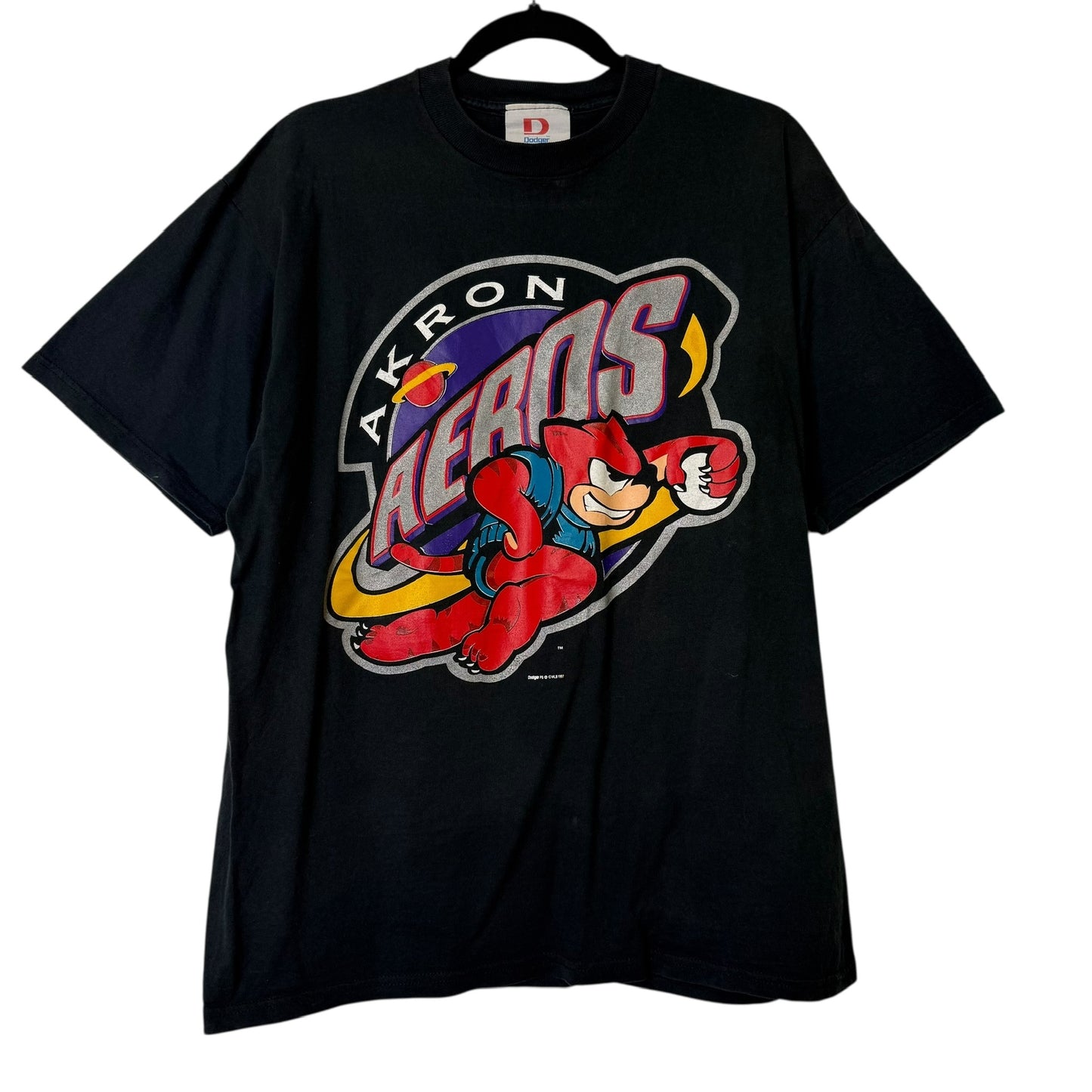 90's Akron Aeros T-shirt Sz L (B1619)