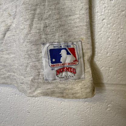 90s Nolan Ryan Texas Rangers Nutmeg MLB T-Shirt Sz L (B2885)