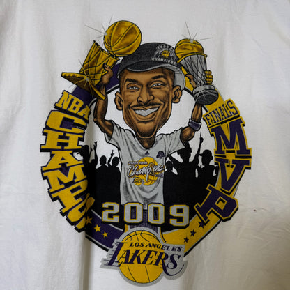 2009 Kobe Bryant LA Lakers NBA T-Shirt Sz L (B2180)