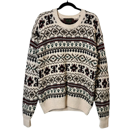 90's Knit Sweater by James McLeith Sz M (A4738)