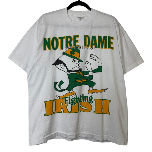 90's Notre Dame Fighting Irish NCAA T-Shirt Sz XL (B2162)