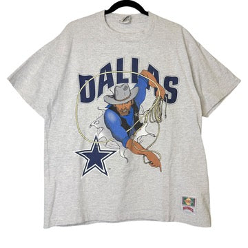 90's Dallas Cowboys Nutmeg Breakthrough T-Shirt Sz XL (B2072)