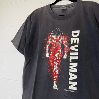 90s Devilman Anime Manga Comic Book T-Shirt Sz L
