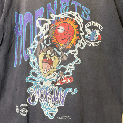1994 Taz Charlotte Hornets NBA T-Shirt (B2424)