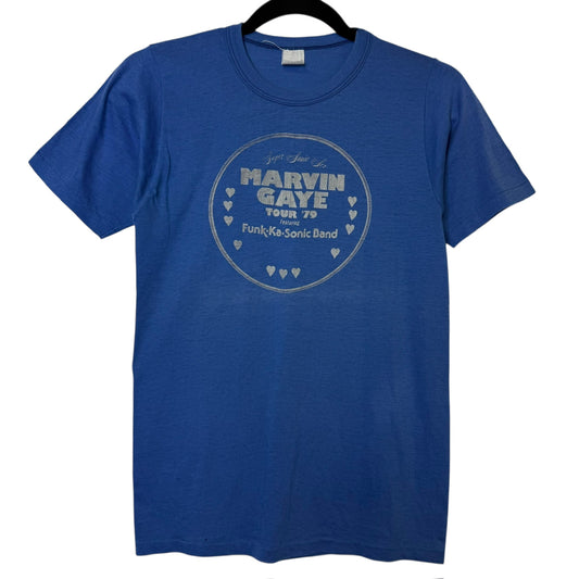 1979 Marin Gaye Tour T-Shirt Sz S (B355)
