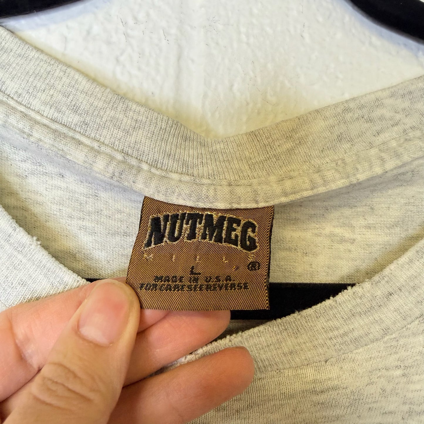 1993 Jacksonville Jaguars Nutmeg Breakthrough T-Shirt Sz L (B2079)