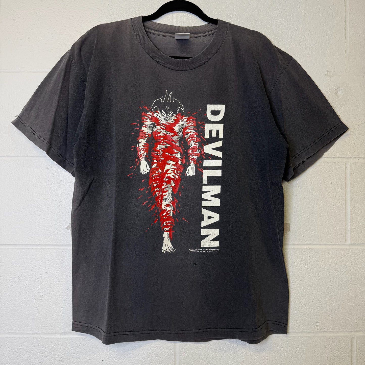 90s Devilman Anime Manga Comic Book T-Shirt Sz L